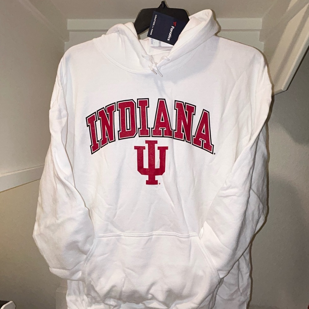 🏈🏟️ University of Indiana Hoosiers Marquee Whiteout Hoodie 🏟️🏈